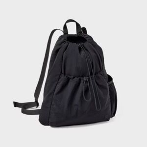 New - All in Motion 20L Black Cinch Backpack